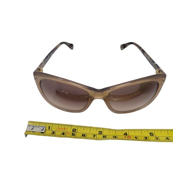 Diane Von Furstenberg Molly Sunglasses (DVF584S) 55-18-135 Brown with Hard Case main image 7